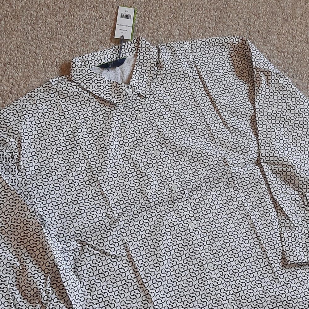 New Oversized Logo Button Down Shirt. - image 6